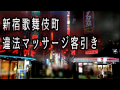 エロいきの冒険記 　新宿歌舞伎町　違法マッサージ客引き　出没スポット　再アップ